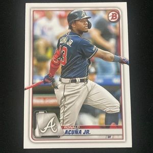 Ronald Acuna Jr- 2020 topps bowman